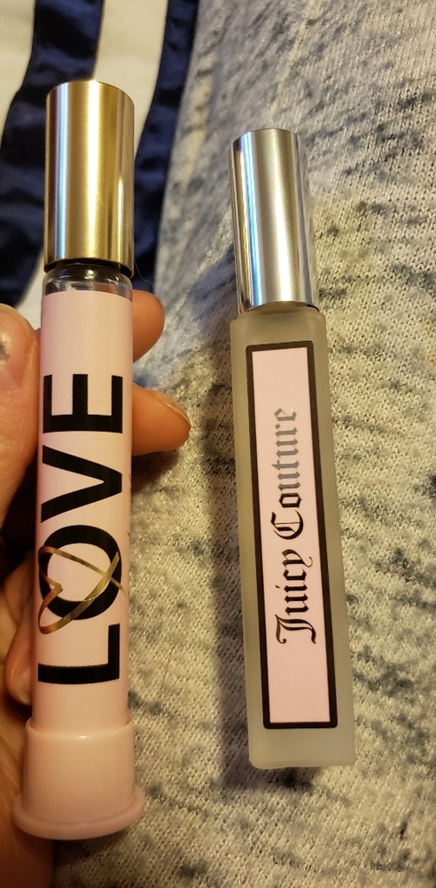 Juicy couture and vs fragrances